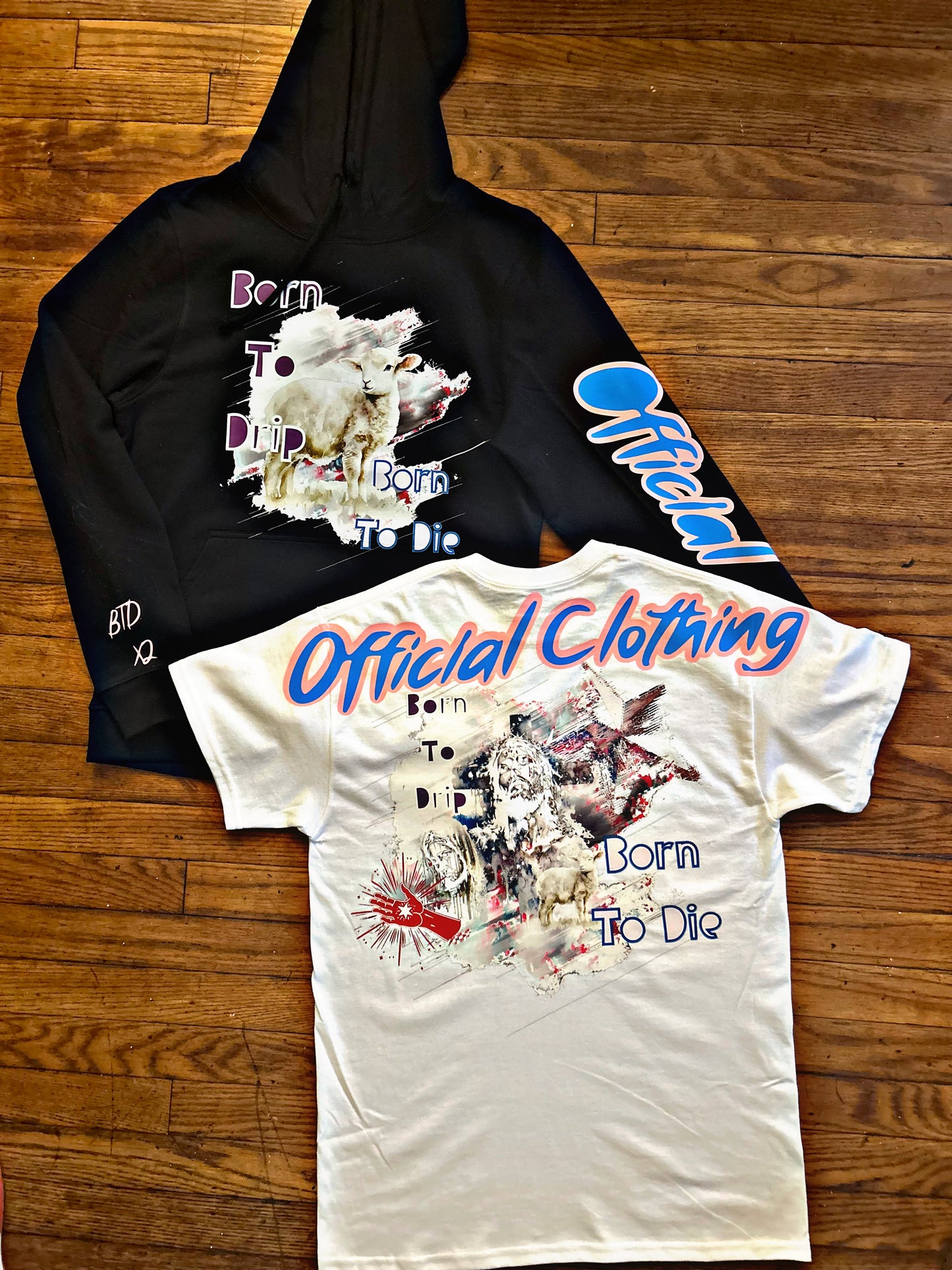 Official “Fashion & Flesh” BTDx2 Hoodie And Tee Shirt